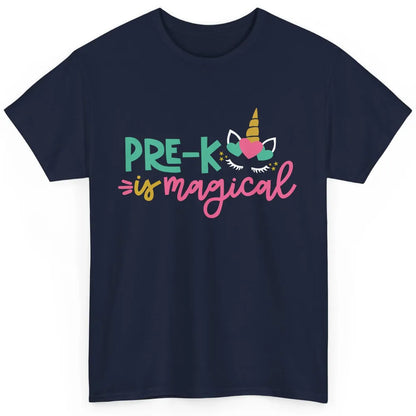 Unicorn Pre-K is Magical Preschool Squad Teacher Student Classic Unisex T-Shirt