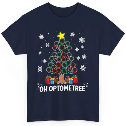 Glasses Christmas Tree Oh Optometree Optometry Optician Gift Classic Unisex T-Shirt