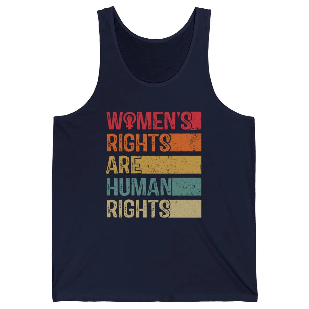 Women's Rights Are Human Rights Women Reproductive Feminist Unisex Jersey Tank