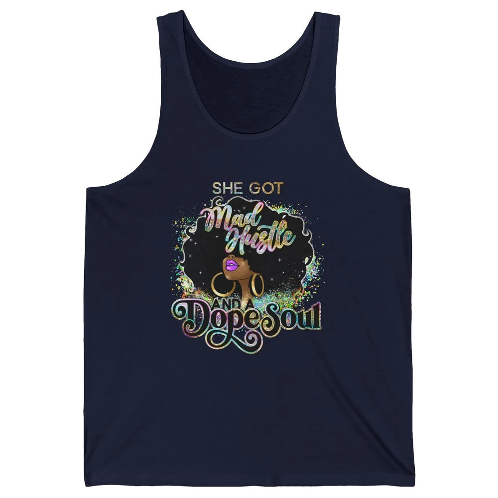 Black Girl She Got A Dope Soul Afro Women Christian Belief Unisex Jersey Tank