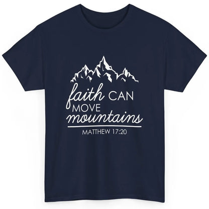 Bible Verse Jesus Christian Religion Mountains God Faith Classic Unisex T-Shirt