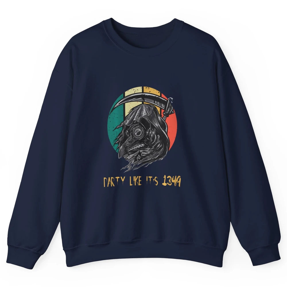 World Scary Doctor Medieval Plague Halloween Spooky Season Unisex Crewneck Sweatshirt