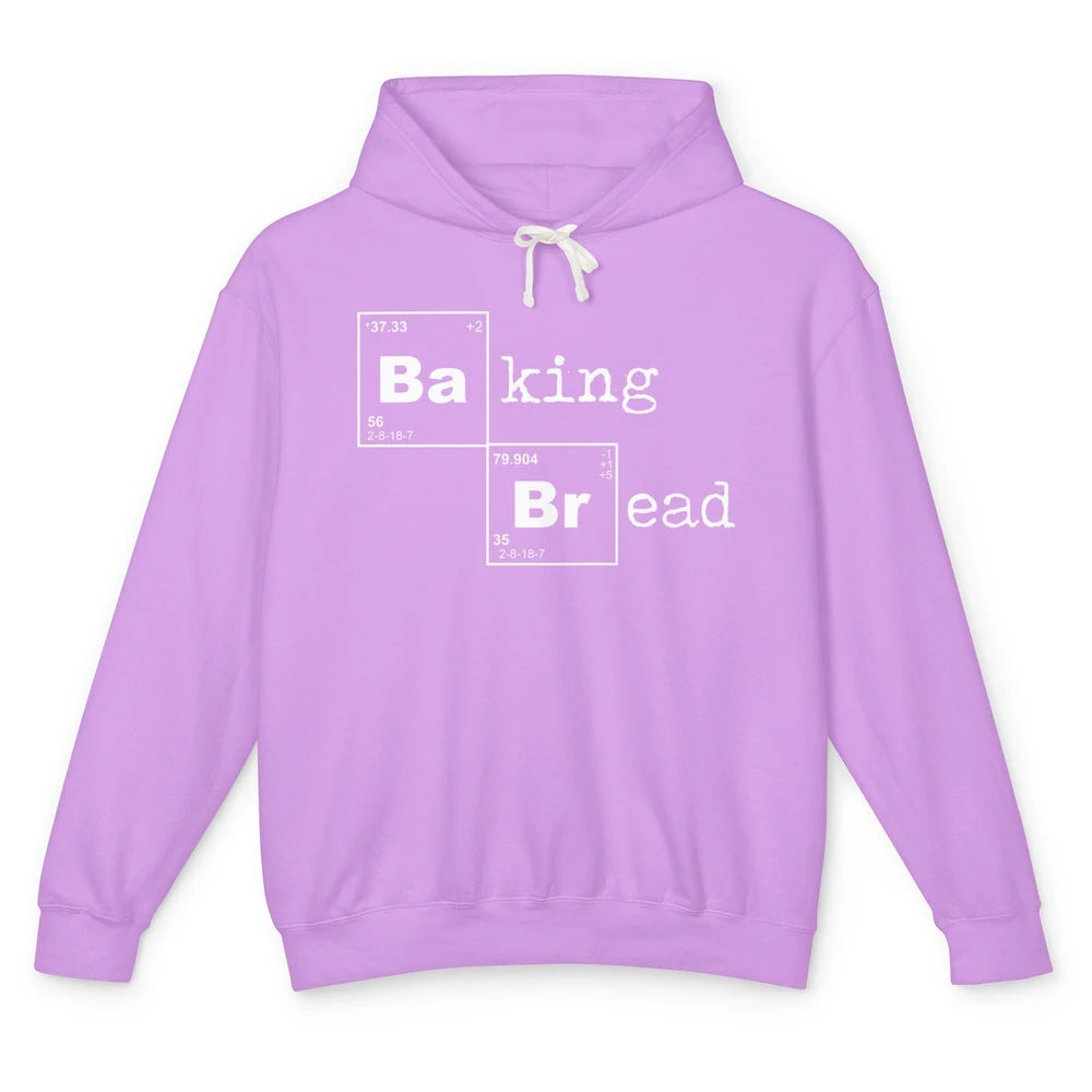 Retro Baking Bread Funny Baking Lovers Gift Bread Bakers Unisex Lightweight Hoodie