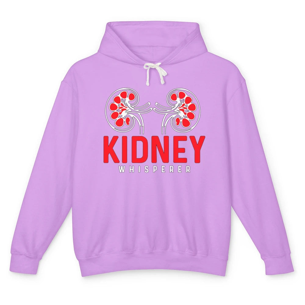 Nephrologist Dialysis Tech Nurse Kidney Whisperer Nursing Unisex Lightweight Hoodie