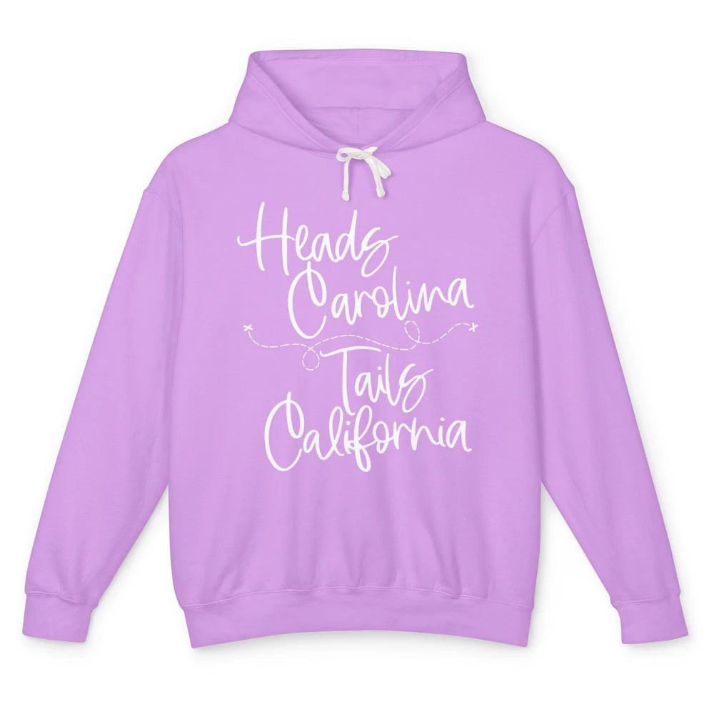 Vintage Heads Carolina Tail California Summer Beach Paradise Unisex Lightweight Hoodie