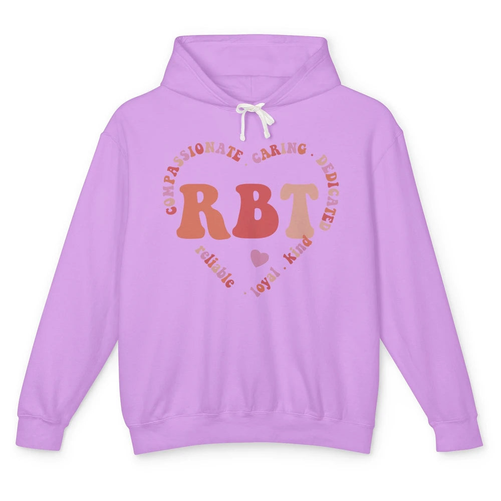 ABA Therapist Valentines Day Applied Behavior Analysis Heart Unisex Lightweight Hoodie