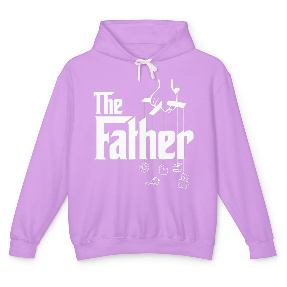 Funny The Father Day Vintage Men Dad Best Daddy Retro Humor Unisex Lightweight Hoodie