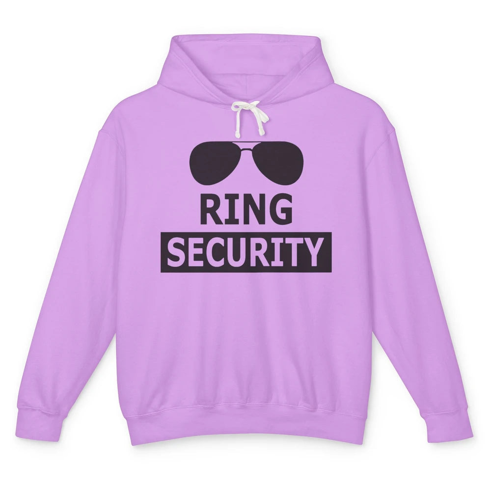 Wedding Ring Security Boy Ring Bearer Wedding Party Unisex Lightweight Hoodie