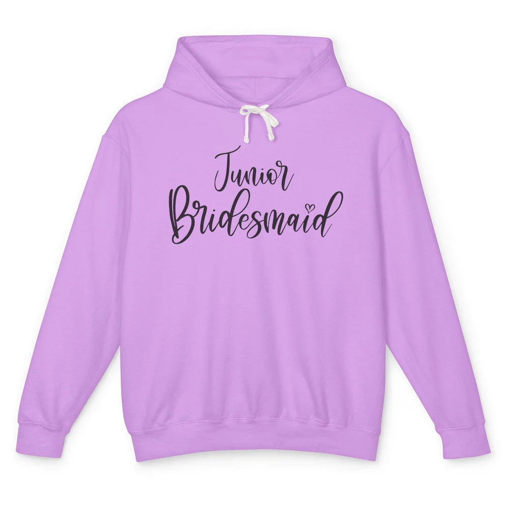 Junior Bridesmaid Engagement Bachelorette Bridal Party Unisex Lightweight Hoodie