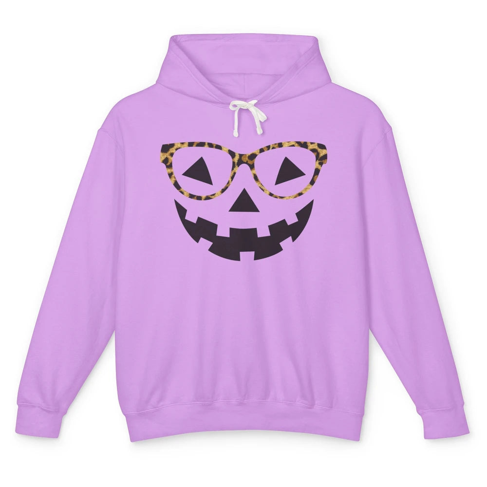 Funny Optometrist Eyeglasses Pumpkin Halloween Boy Costume Unisex Lightweight Hoodie