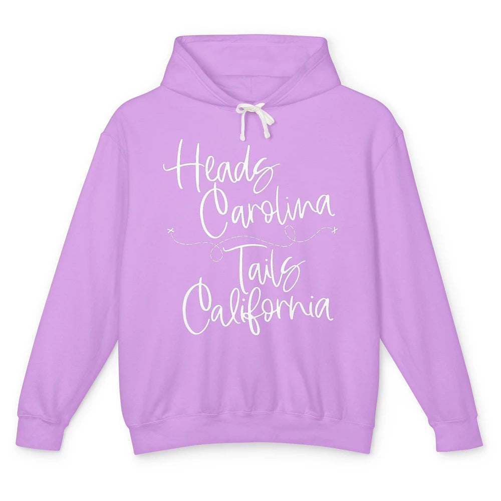 Retro 90s Heads Carolina Tail California Beach Summer Travel Unisex Lightweight Hoodie