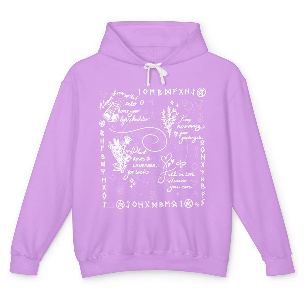 Practical Magic Gardening Card Gardeners Plant Lovers Gift Unisex Lightweight Hoodie