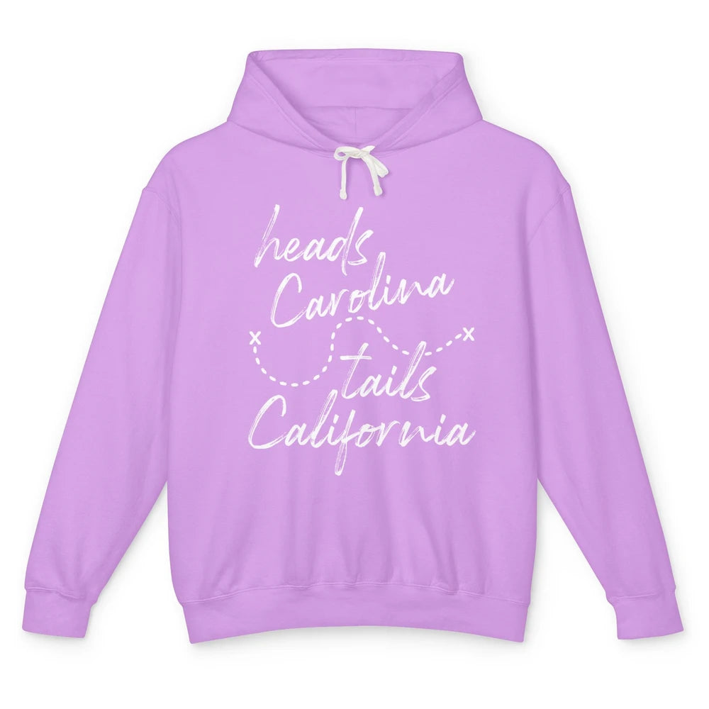 Heads Carolina Tail California Western Summer Beach Paradise Unisex Lightweight Hoodie