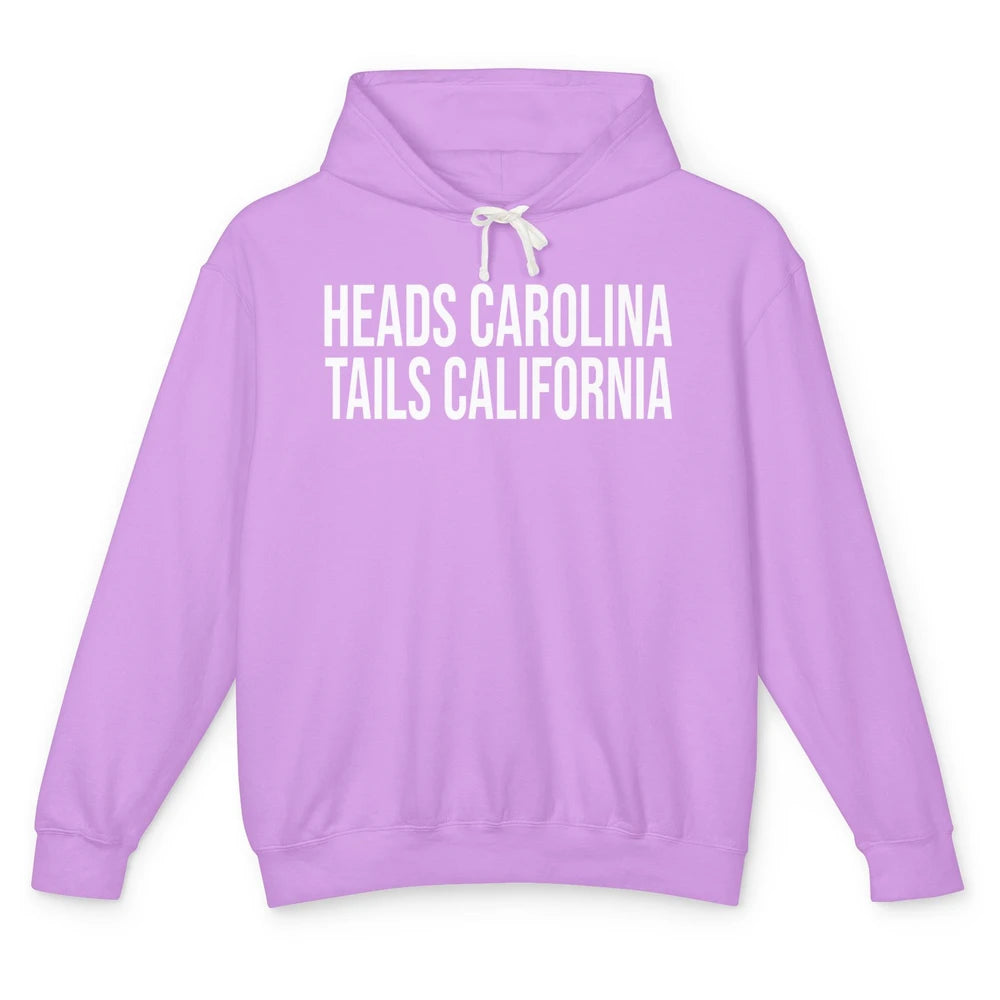 Vintage Heads Carolina Tail California Summer Beach Paradise Unisex Lightweight Hoodie