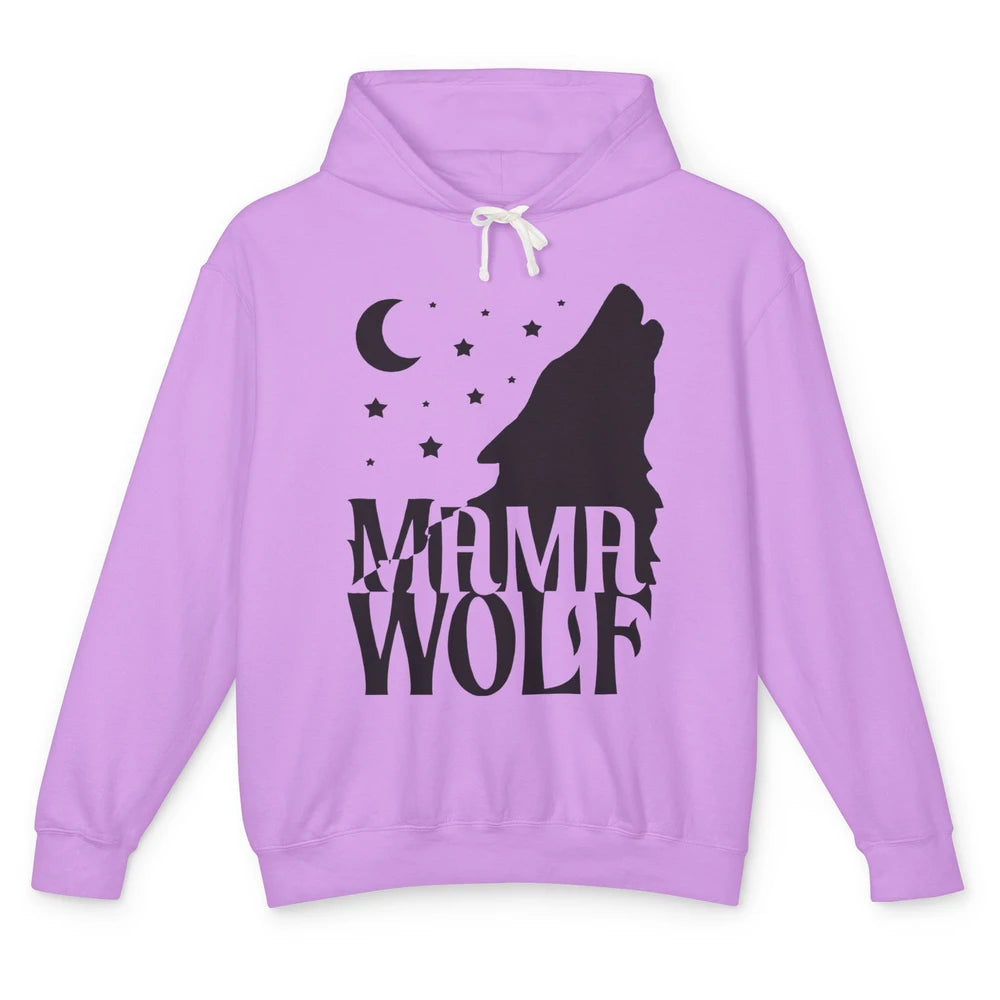 Wolf Pack Wolf Family Mama Wolf Matching Family Outfit Unisex Lightweight Hoodie