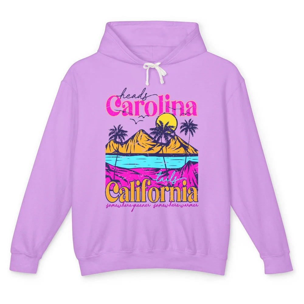 Heads Carolina Tail California Western Summer Beach Paradise Unisex Lightweight Hoodie