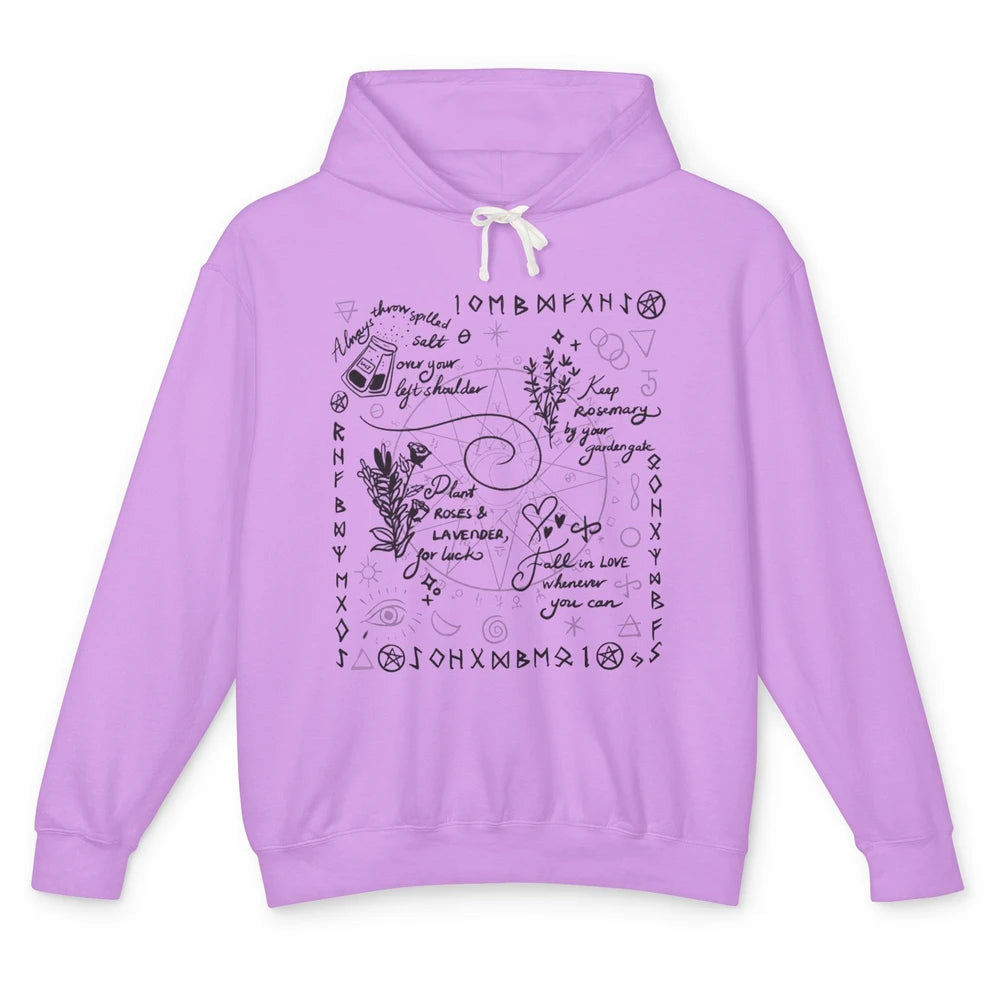 Practical Magic Gardening Card Gardeners Plant Lovers Gift Unisex Lightweight Hoodie