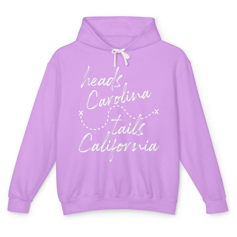 Retro 90s Heads Carolina Tail California Beach Summer Travel Unisex Lightweight Hoodie