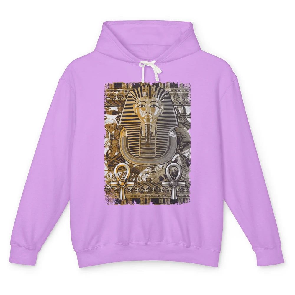 Ancient Egyptian Pyramid Golden King Tut Pharaoh Tutankhamun Unisex Lightweight Hoodie