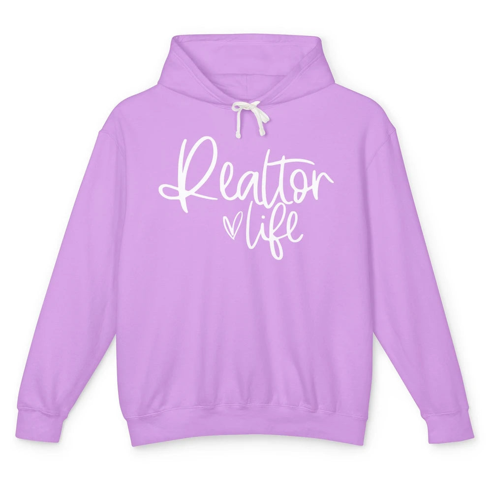 Leopard Love Real Estate Life Realtor Life House Investment Unisex Lightweight Hoodie