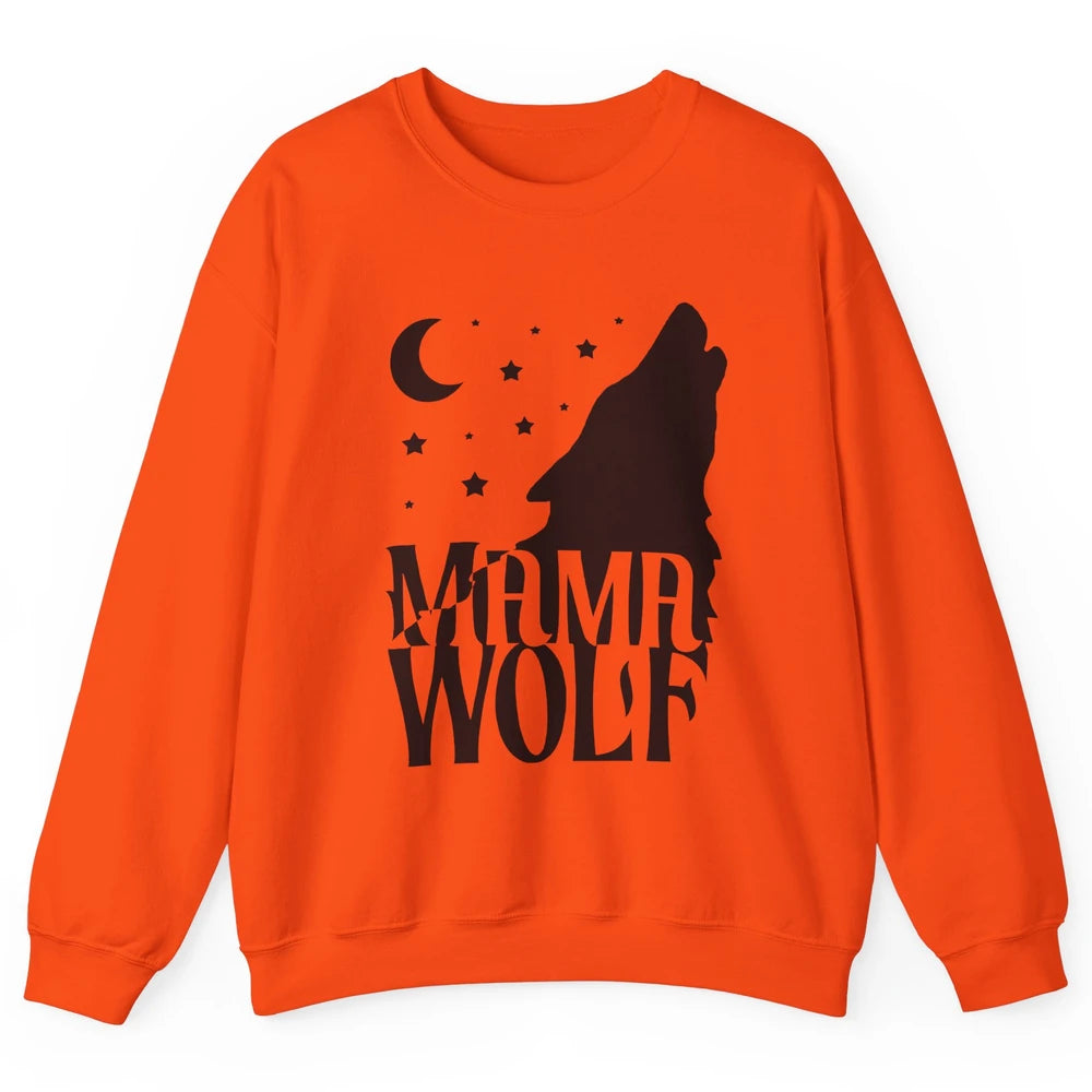 Wolf Pack Wolf Family Mama Wolf Matching Family Outfit Unisex Crewneck Sweatshirt