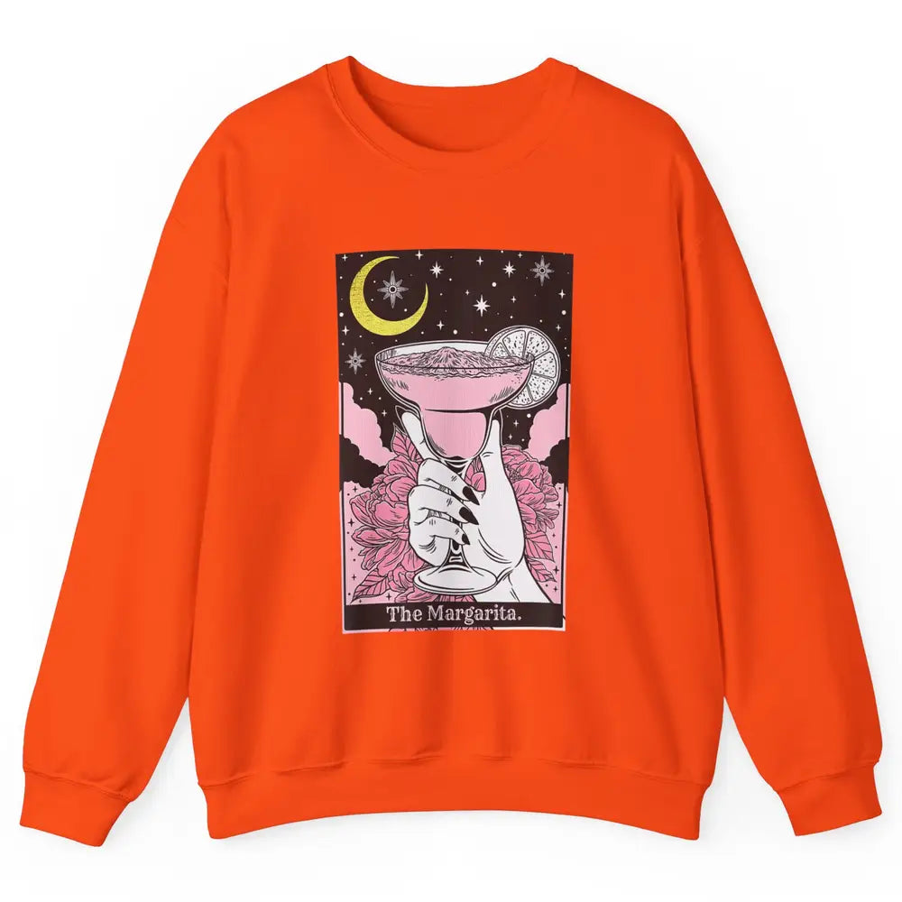 The Margarita Tarot Card Drink Wine Western Cowboy Cowgirl Unisex Crewneck Sweatshirt