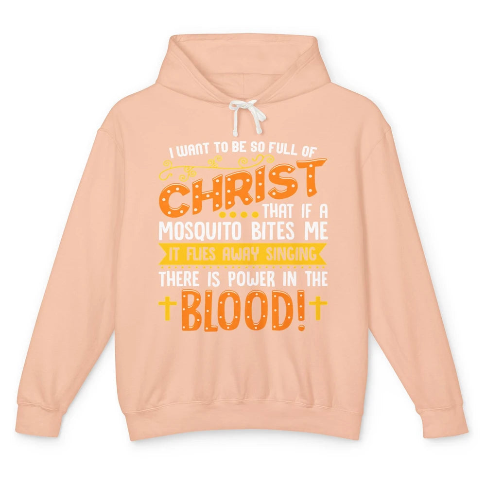 Funny Christian Servant Of God Faithful Jesus Cross Faith Unisex Lightweight Hoodie