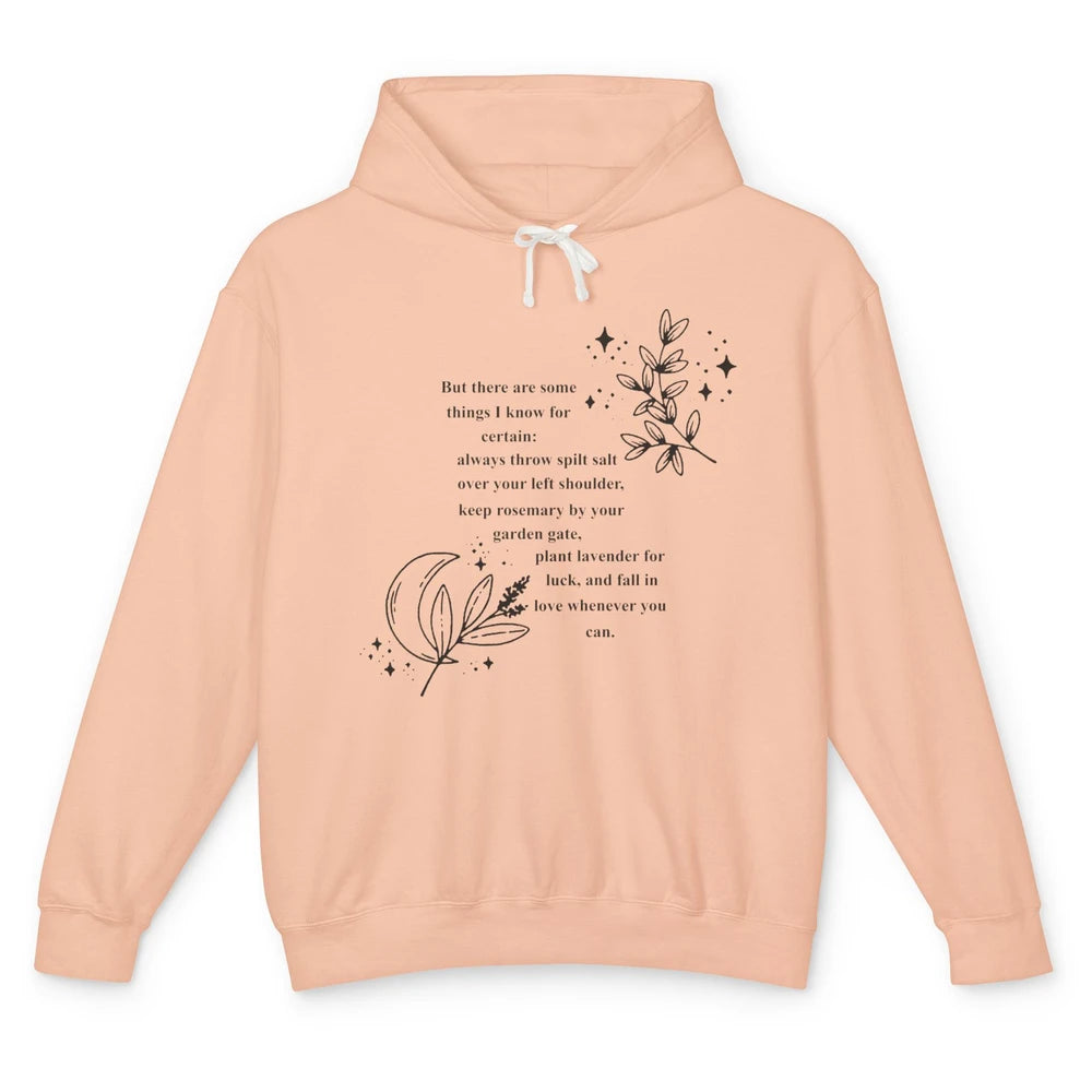 Practical Magic Witch Gardening Card Gardeners Plant Lovers Unisex Lightweight Hoodie