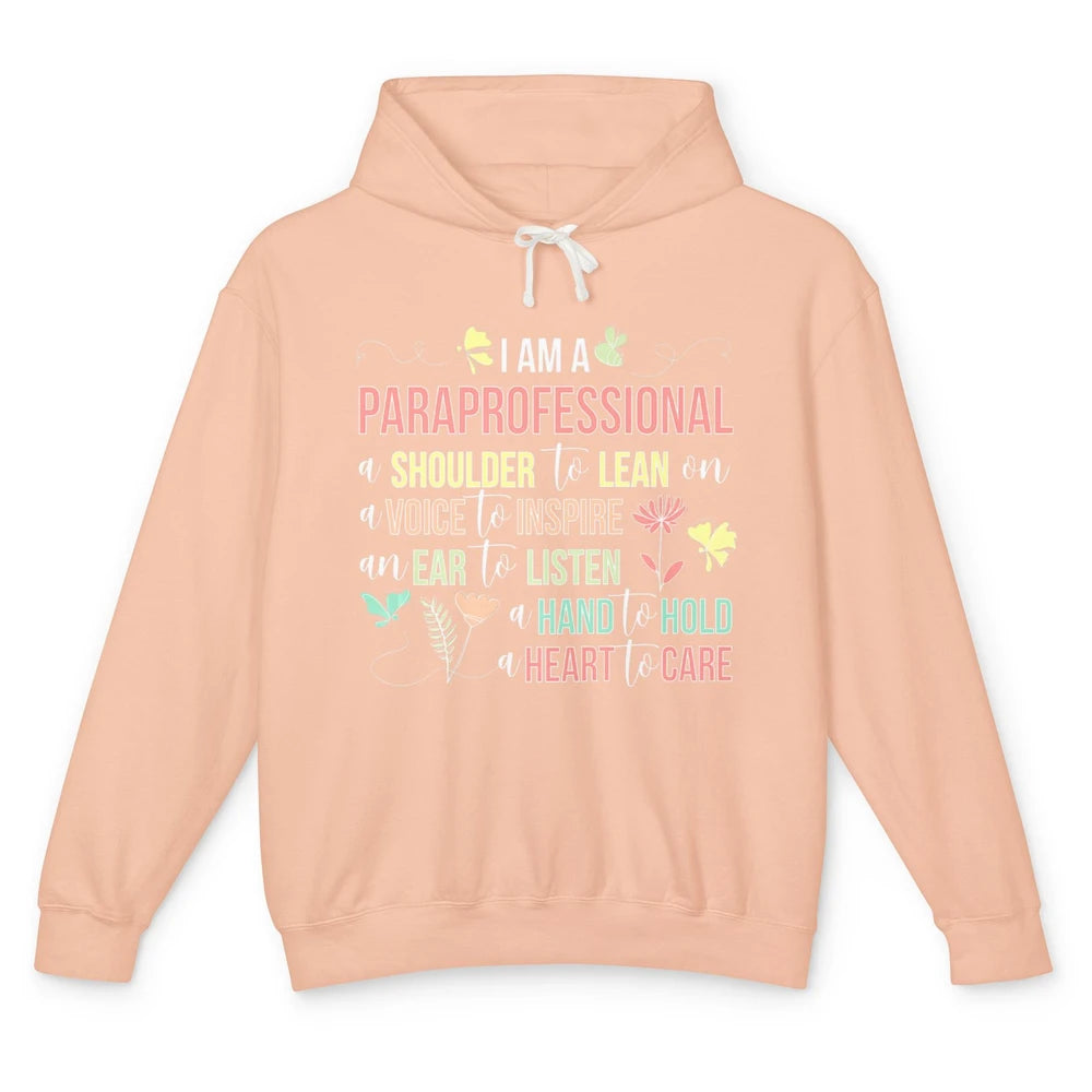 Im Paraprofessional Life Para Teacher Back To School Student Unisex Lightweight Hoodie