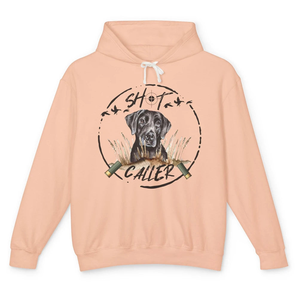 Shot Caller Duck Hunting Duck Hunter Gift Hunting Dog Unisex Lightweight Hoodie