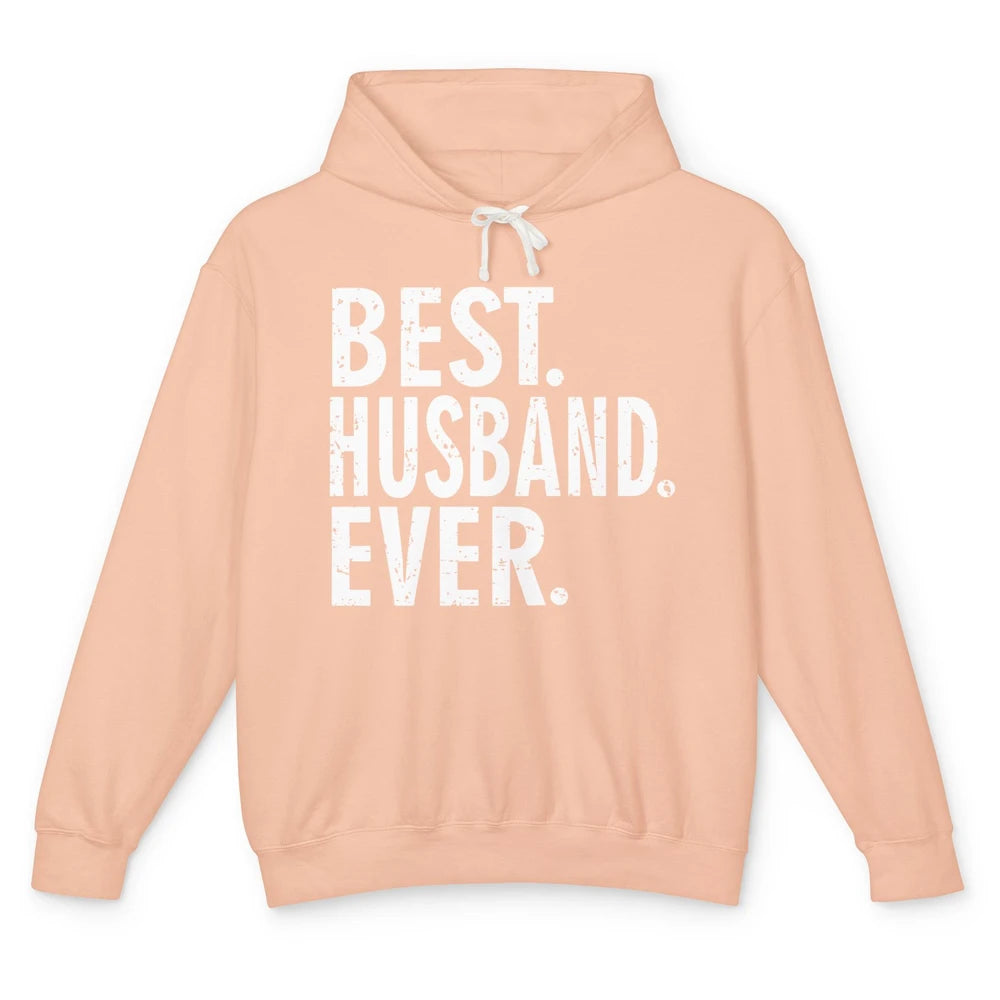 Vintage Best Husband Ever Father's Day Unisex Lightweight Hoodie