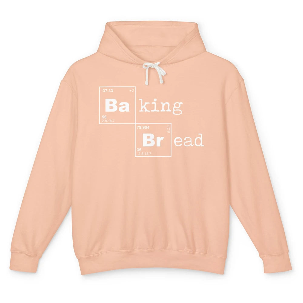 Retro Baking Bread Funny Baking Lovers Gift Bread Bakers Unisex Lightweight Hoodie