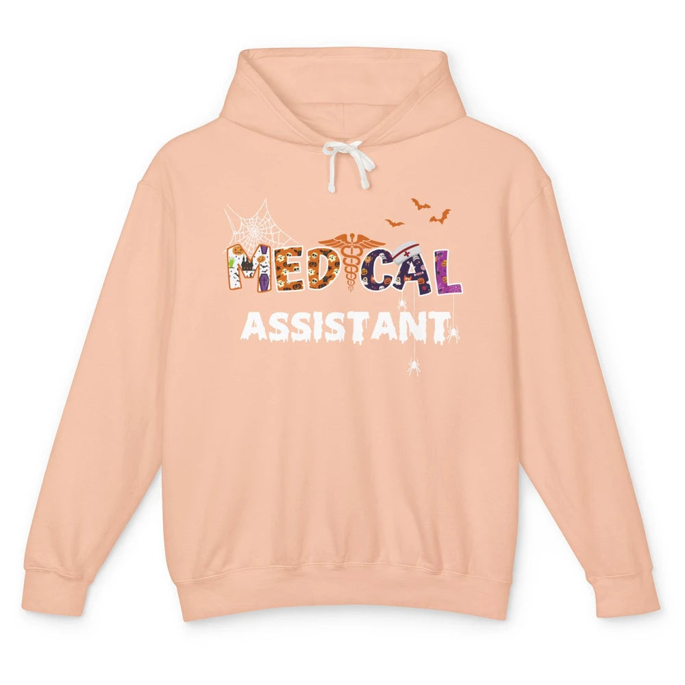 Funny Spooky Medical Assistant Halloween Costume CMA Gift Unisex Lightweight Hoodie