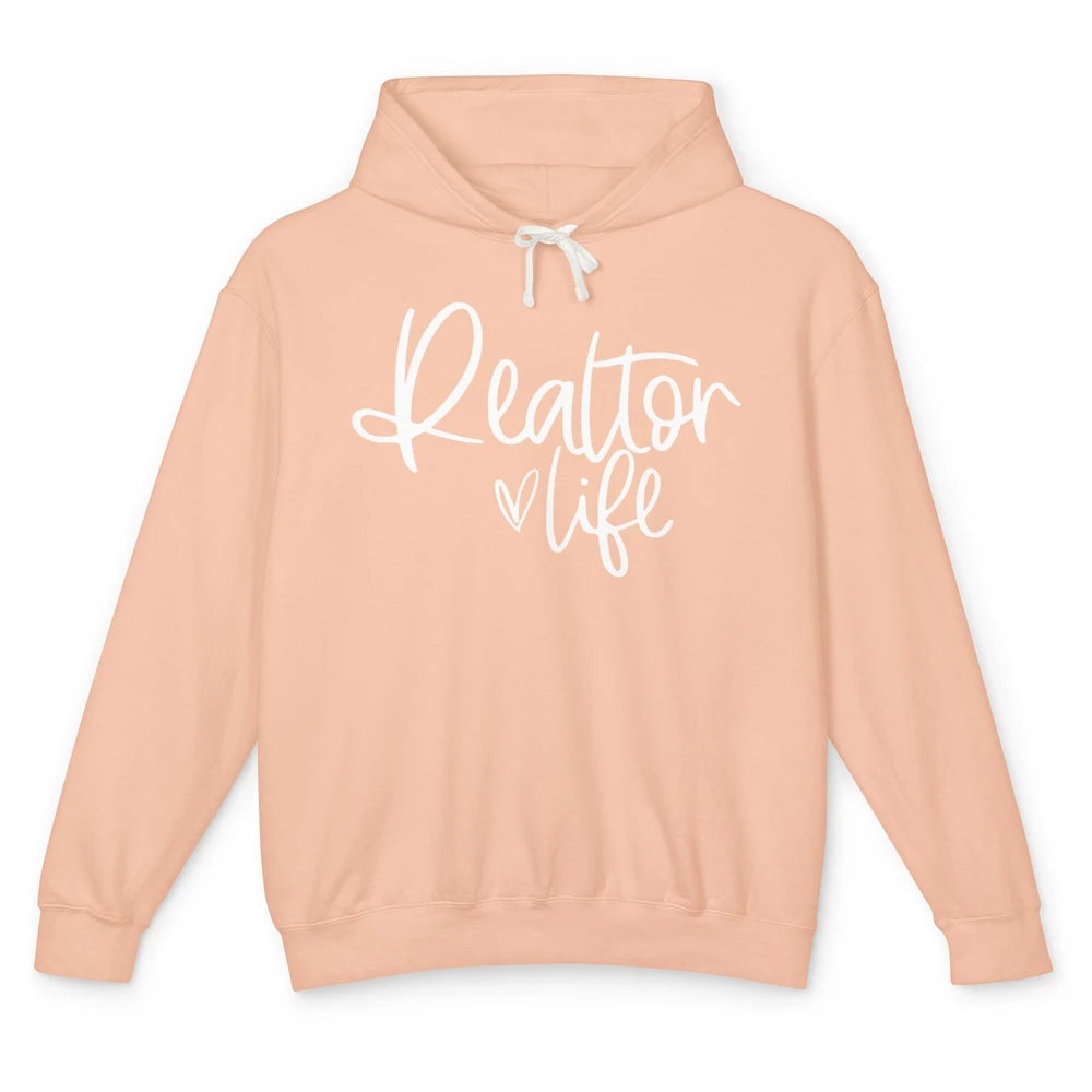 Leopard Love Real Estate Life Realtor Life House Investment Unisex Lightweight Hoodie