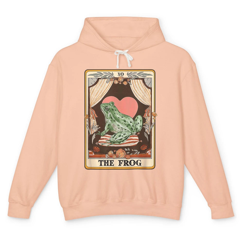 The Ginger Tarot Card Ginger Tabby Cat Ginger Cat Halloween Unisex Lightweight Hoodie