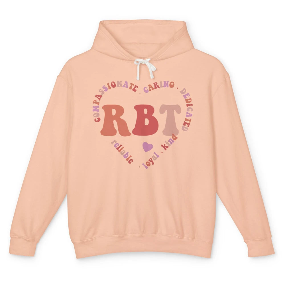 ABA Therapist Valentines Day Applied Behavior Analysis Heart Unisex Lightweight Hoodie