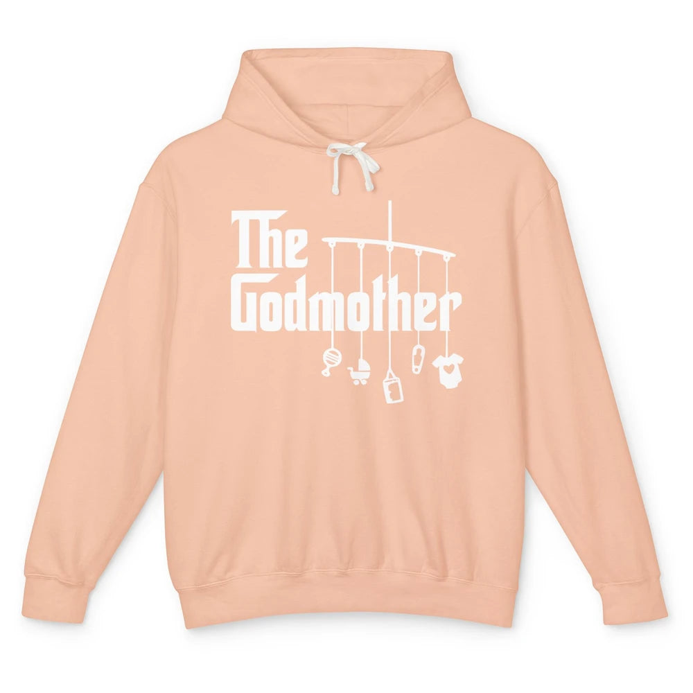 The Godmother First Mother's Day Mom Gift God Mother Unisex Lightweight Hoodie