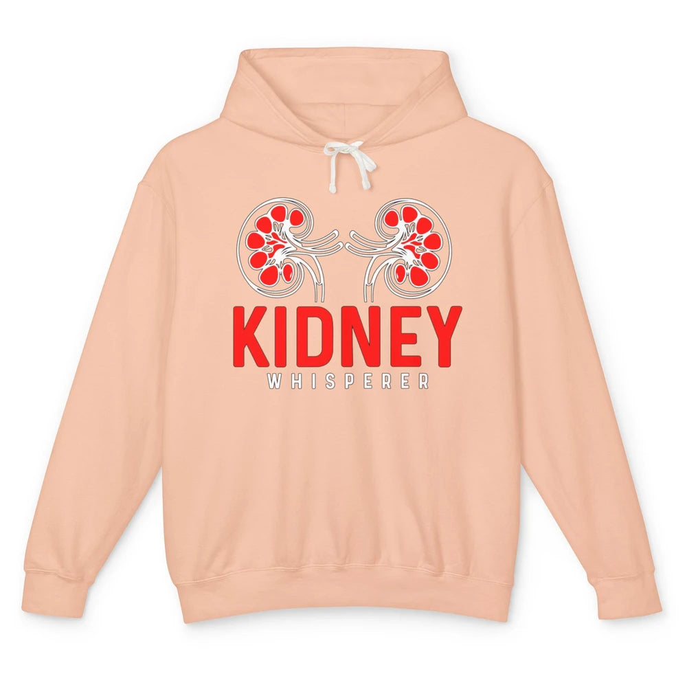 Nephrologist Dialysis Tech Nurse Kidney Whisperer Nursing Unisex Lightweight Hoodie