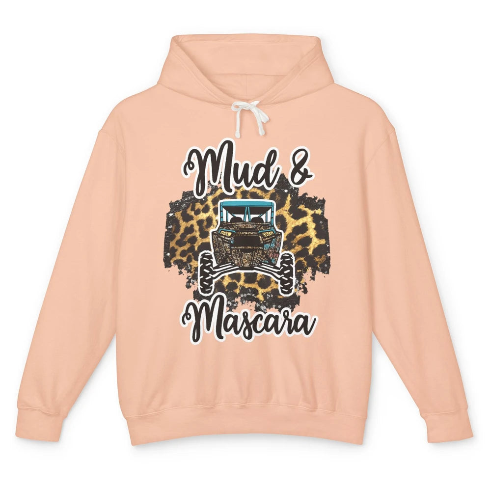 Mud And Mascara Leopard Mud ATV Offroad UTV SXS Rider Women Unisex Lightweight Hoodie