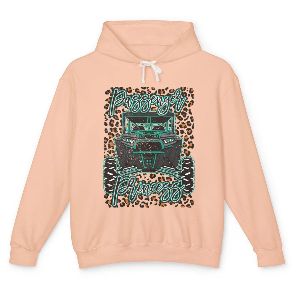 Leopard Rzr Passenger Princess Offroad Mud Up SXS Adventure Unisex Lightweight Hoodie