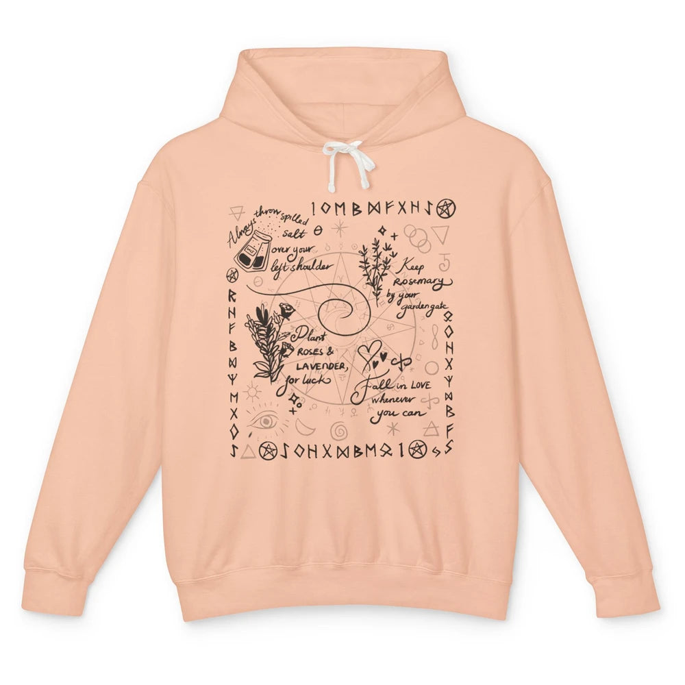 Practical Magic Gardening Card Gardeners Plant Lovers Gift Unisex Lightweight Hoodie