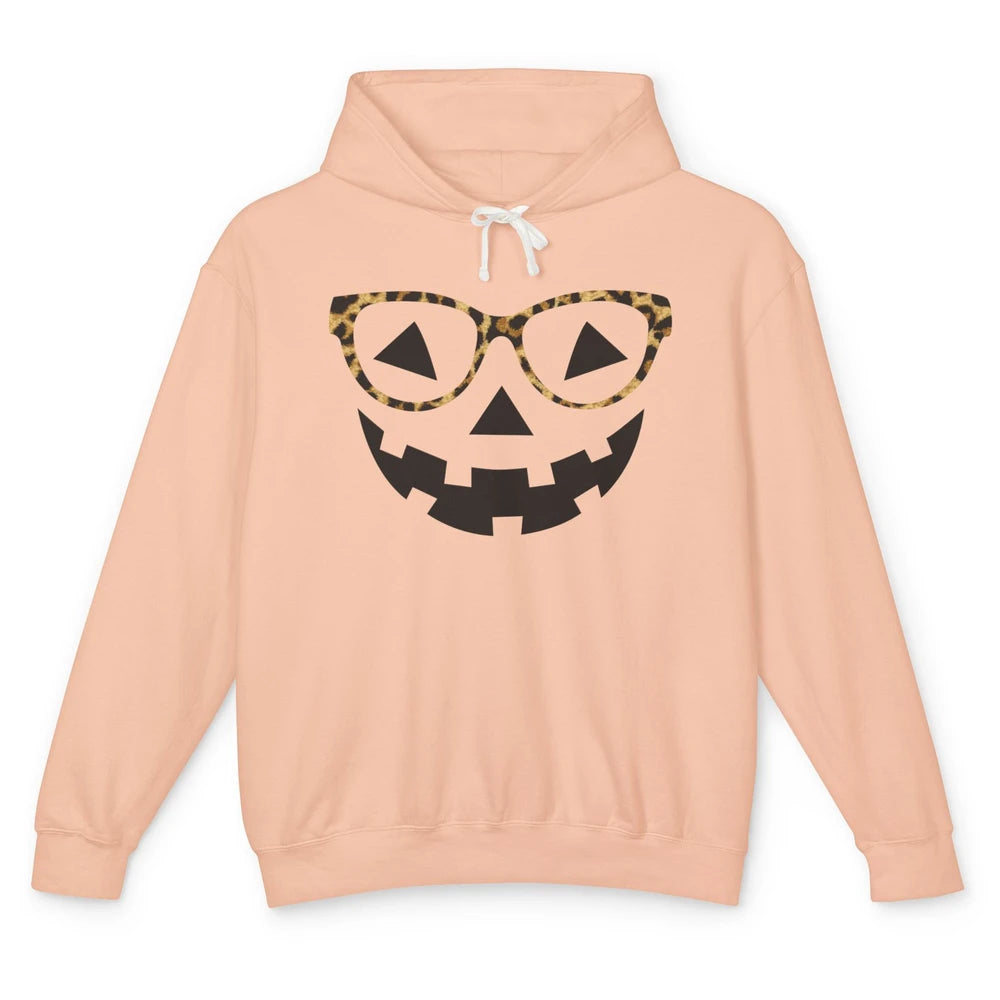 Funny Optometrist Eyeglasses Pumpkin Halloween Boy Costume Unisex Lightweight Hoodie