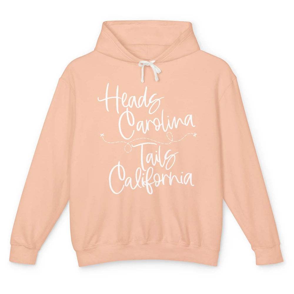 Vintage Heads Carolina Tail California Summer Beach Paradise Unisex Lightweight Hoodie