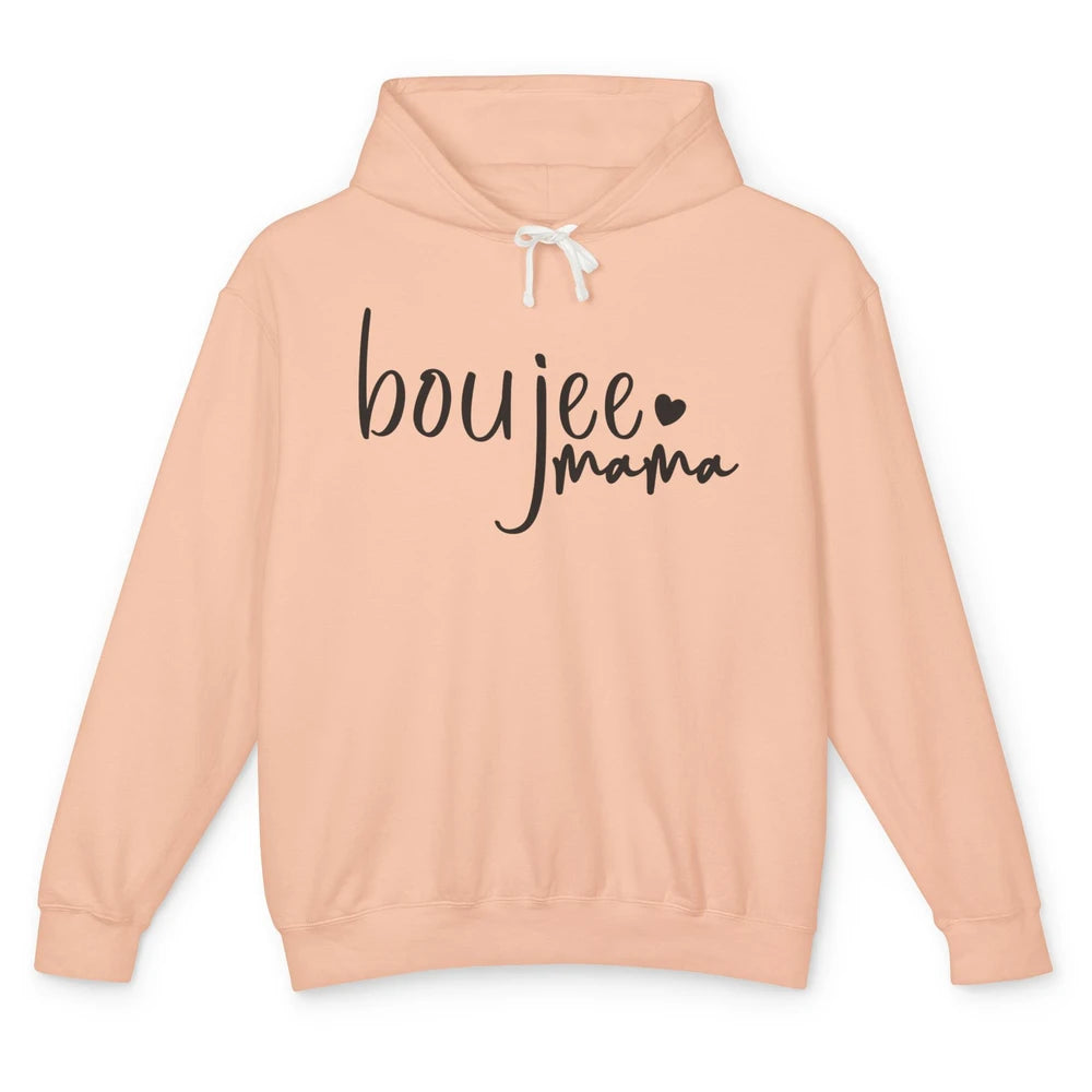 Boujee Mama Boujee Mom Fall Halloween Western Girl Mama Unisex Lightweight Hoodie