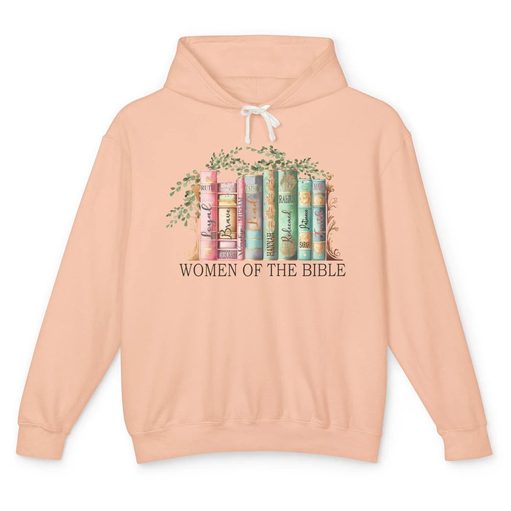 Wildflower Christian Women Of The Bible Religious Book Lover Unisex Lightweight Hoodie