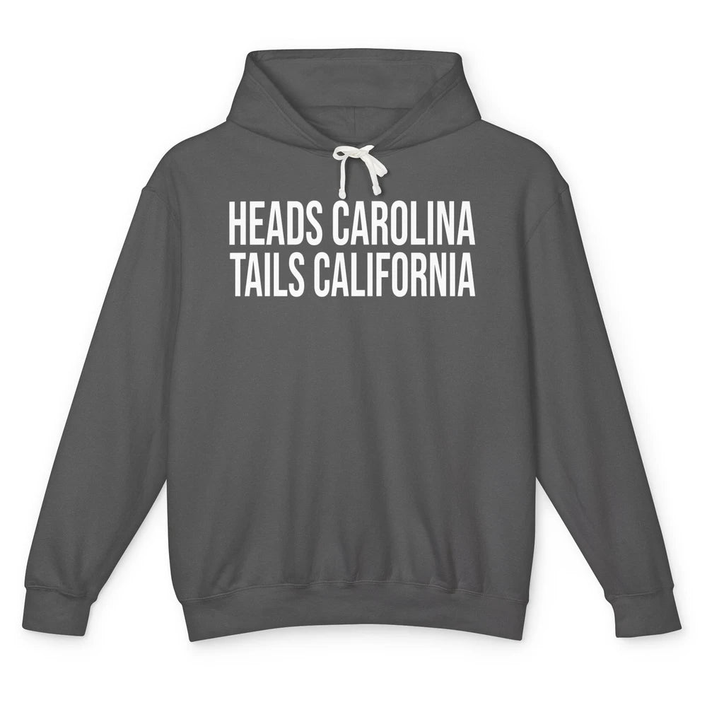 Vintage Heads Carolina Tail California Summer Beach Paradise Unisex Lightweight Hoodie