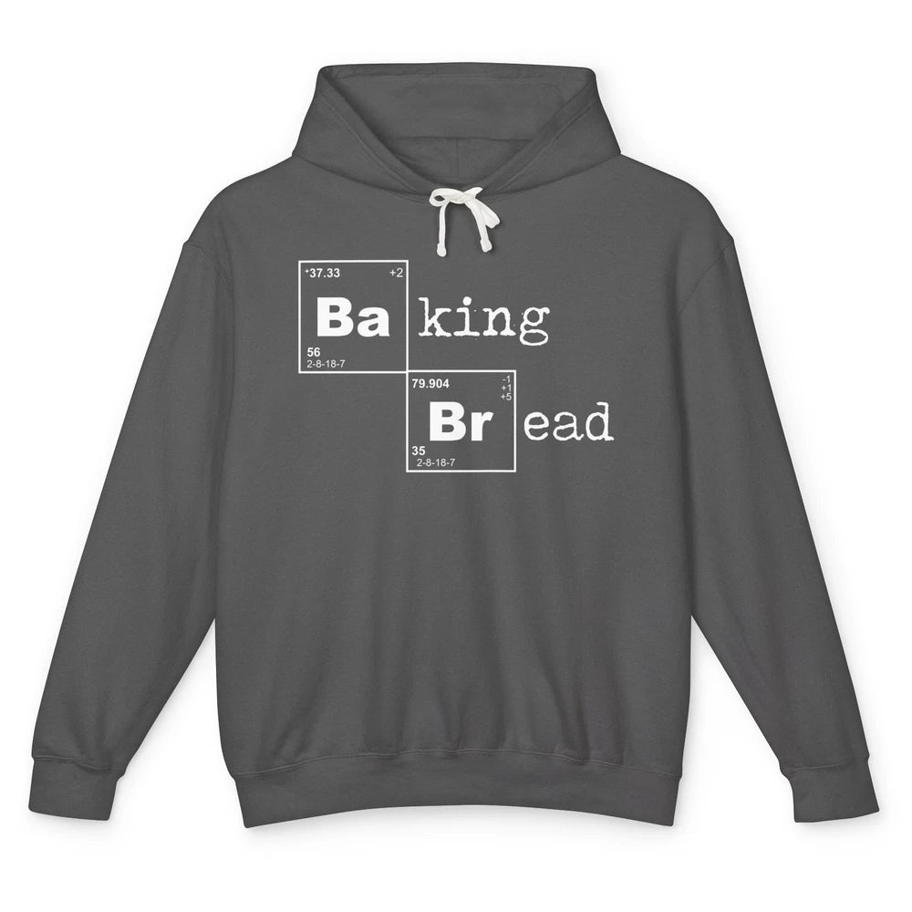 Retro Baking Bread Funny Baking Lovers Gift Bread Bakers Unisex Lightweight Hoodie