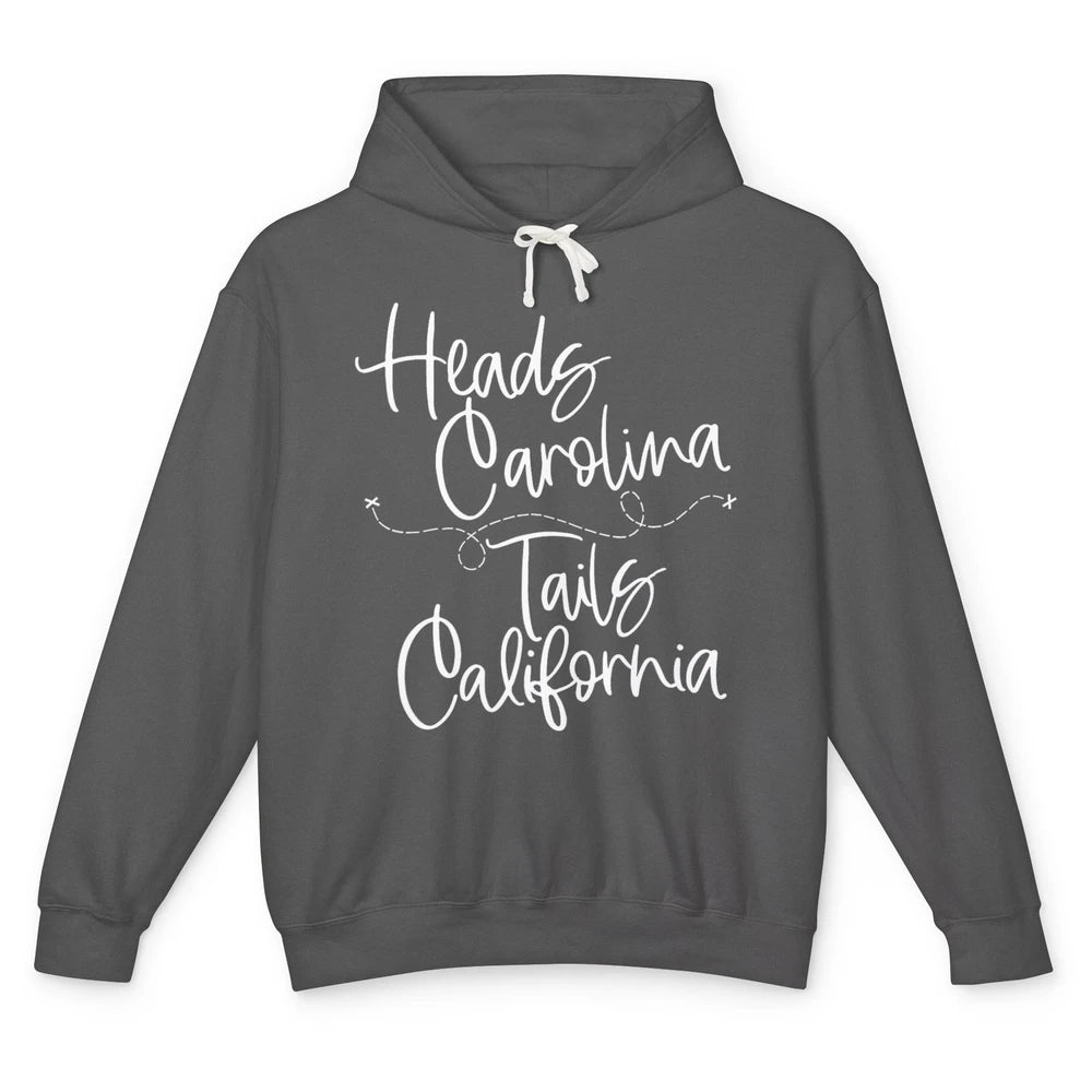 Retro 90s Heads Carolina Tail California Beach Summer Travel Unisex Lightweight Hoodie