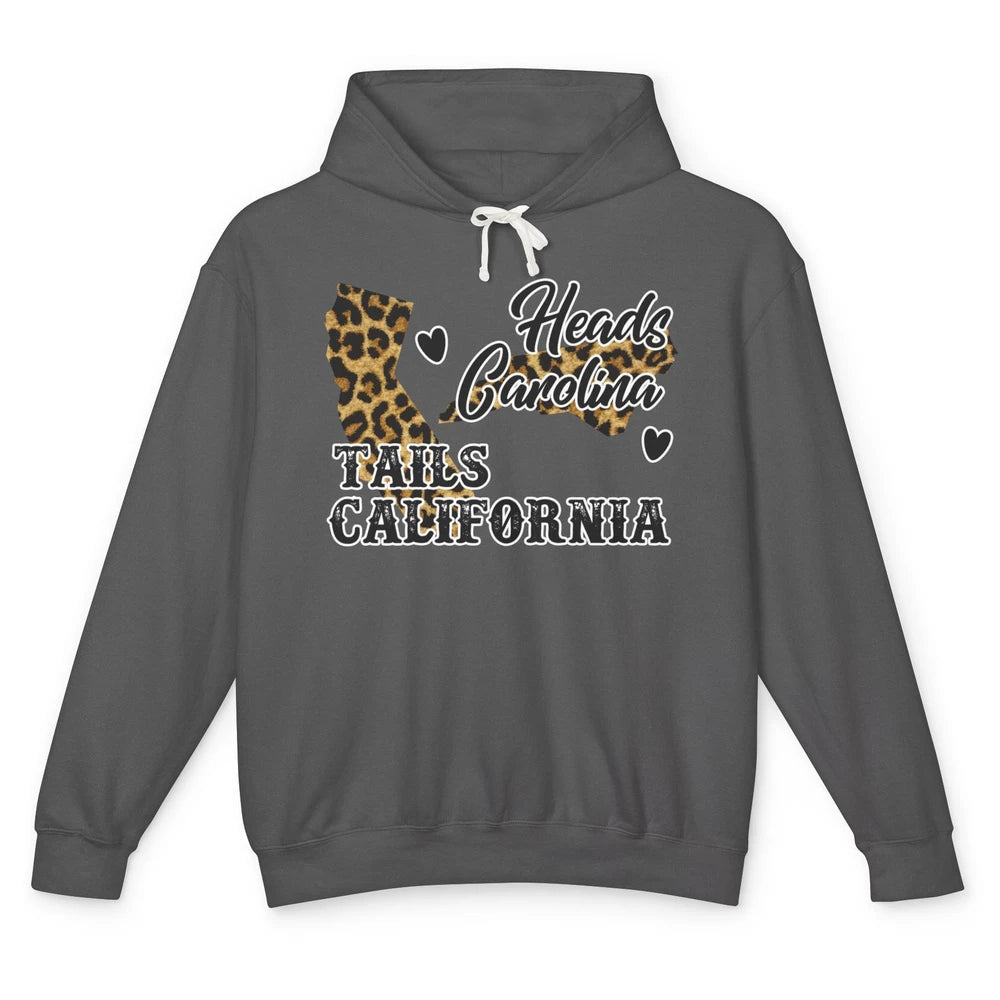 Retro Leopard Heads Carolina Tail California Western Summer Unisex Lightweight Hoodie