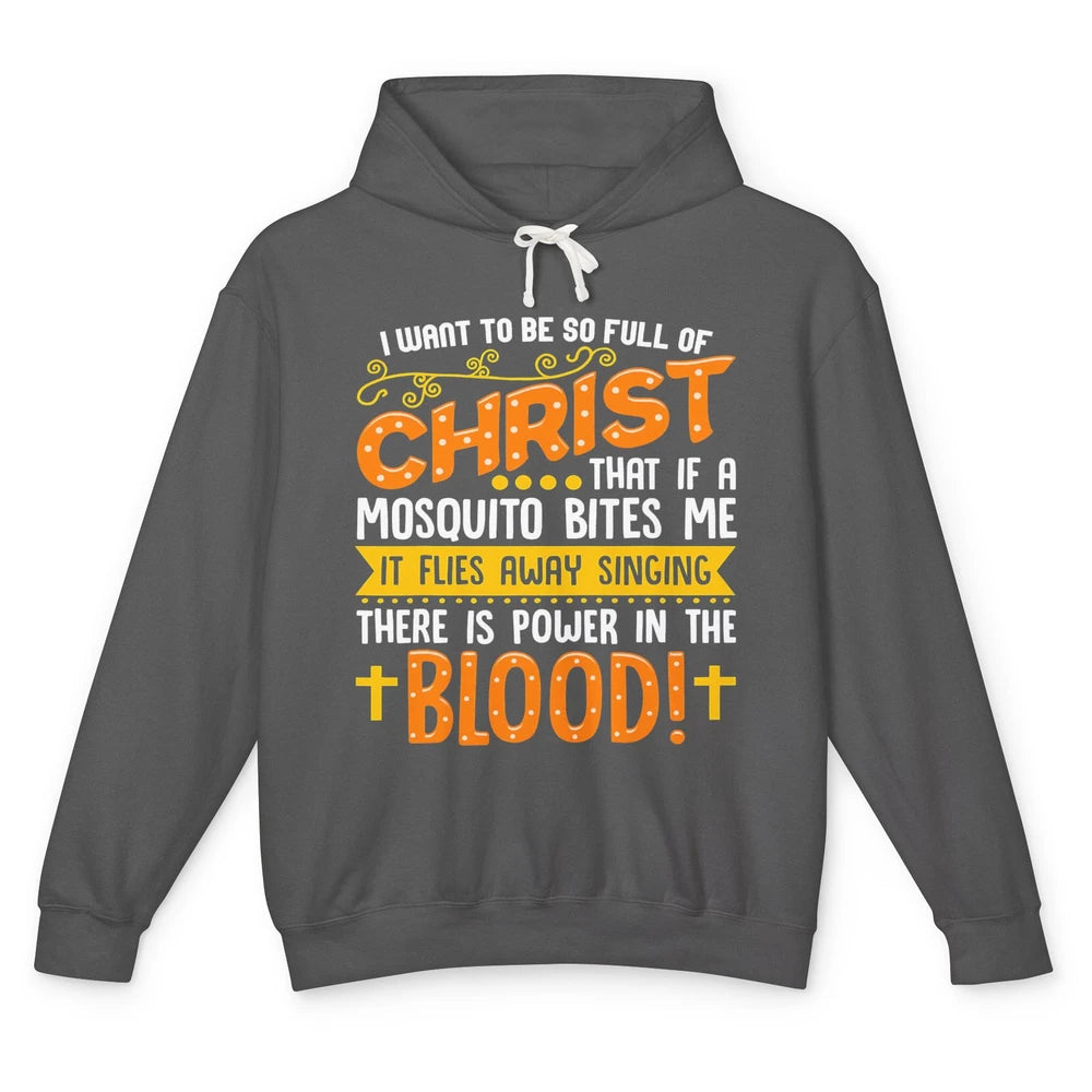 Funny Christian Servant Of God Faithful Jesus Cross Faith Unisex Lightweight Hoodie